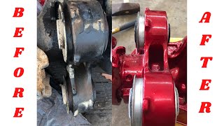 2005-2016 F250 Dana 60 Radius Arm Bushing Removal And Install Ep 2