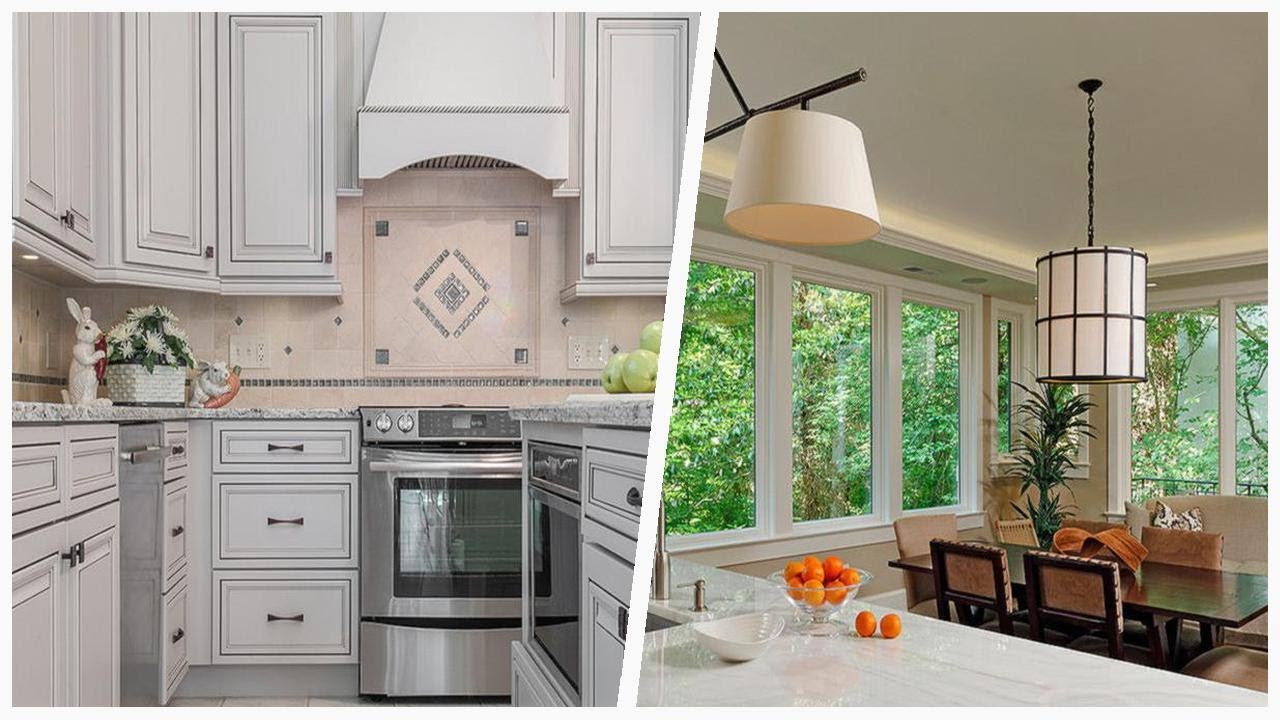 Chic Kitchen Backsplash Solutions: Green & Beige Style | Designer ...