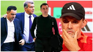 Urgent : Xavi va Finalement QUITTER le Barça à la Fin de la Saison 👋, Thomas Tuchel...