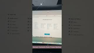 Extract Contacts from iTunes Backup (No Restore!)