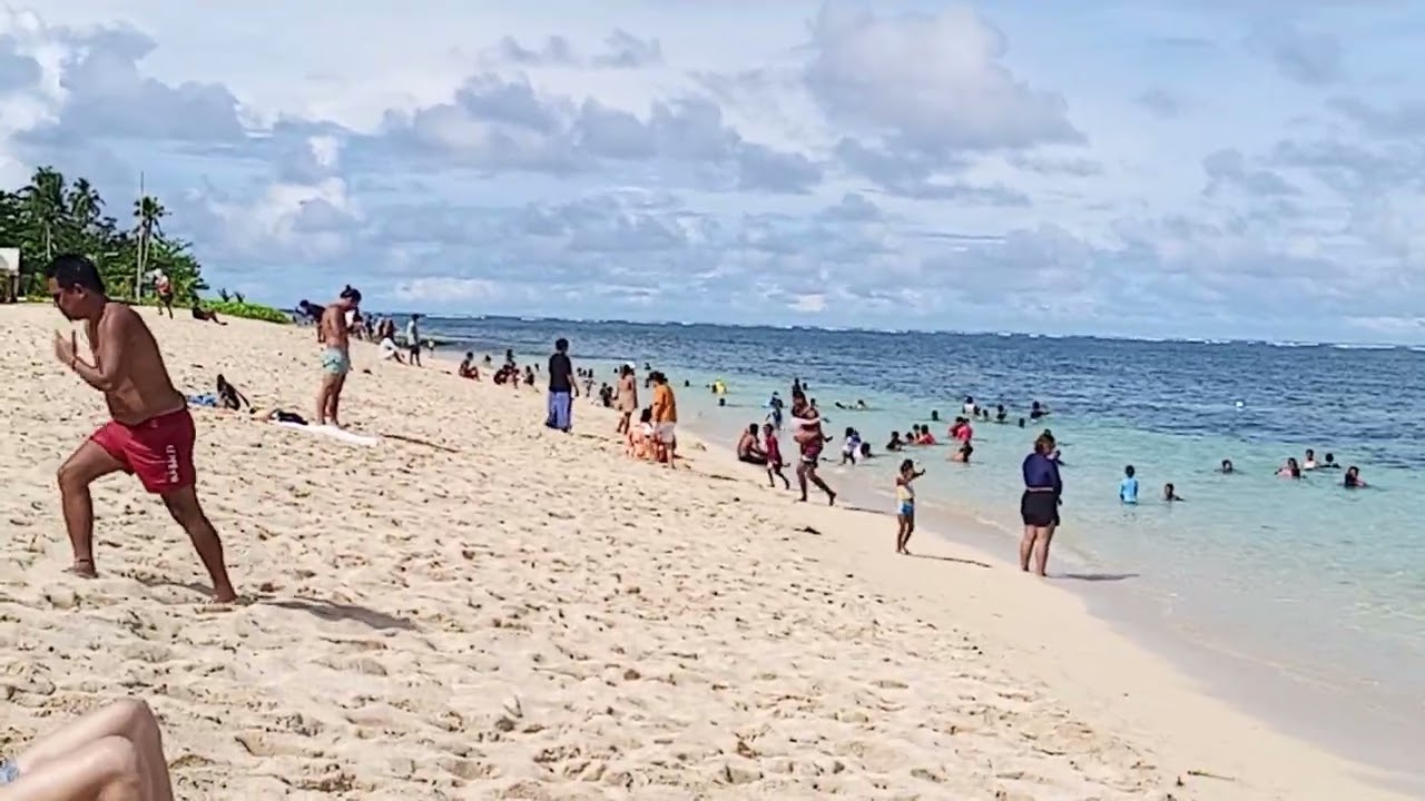 Guys daming tao deto sa platil beach aligria Siargao island sa north