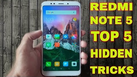 Redmi Note 5 Hidden Tips And Tricks In Hindi Part #1 l Redmi Note 5 Tips And Tricks | taazatech
