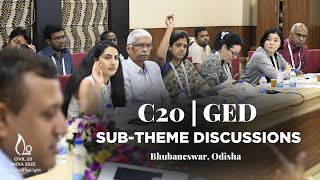 Glimpses from C20 GED Summit Breakout Sessions - April 22, 2023