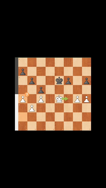 King And Pawns End Game #chess #chessshorts #chessgames #games