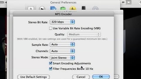 How to Change the iTunes Encoder : Encoding Files