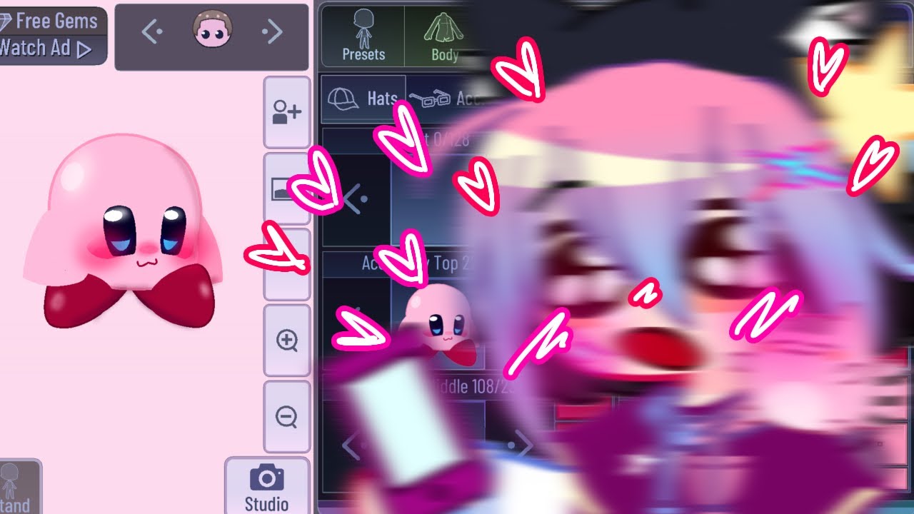 Kirby characters is in gacha club ! 😮