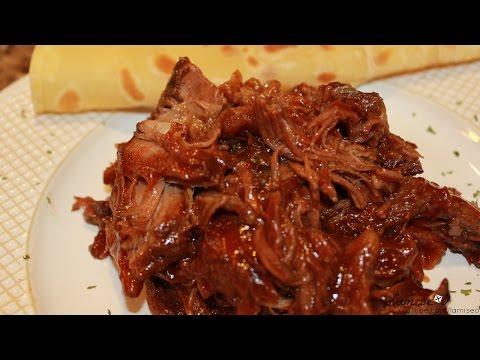 Slow Cooker Shredded BBQ Beef | Easy Pulled Beef Recipe| Episode 66