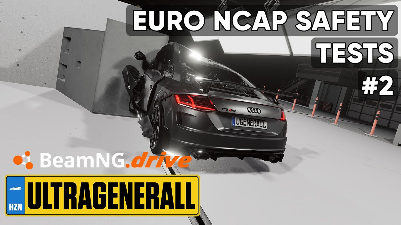 Euro NCAP Safety Tests #2 - BeamNG drive - YouTube