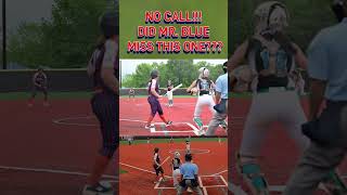 What's your call? Batter Steps Out & Interferes with Throw to 3rd! 🚫🥎