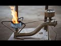 Don&#39;t throw away old oil filter make a waste oil stove