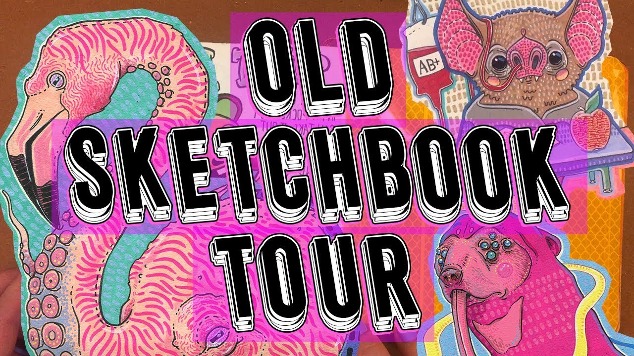 OLD SKETCHBOOK TOUR // 2013 - 2016 - YouTube