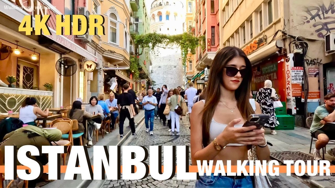 Explore Galata Tower Istanbul: Breathtaking 4k Hdr Walking Tour Of The Iconic Landmark!