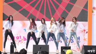 [15.04.11] 달샤벳 B.B.B 직캠(의왕벚꽃축제) by 헤임달