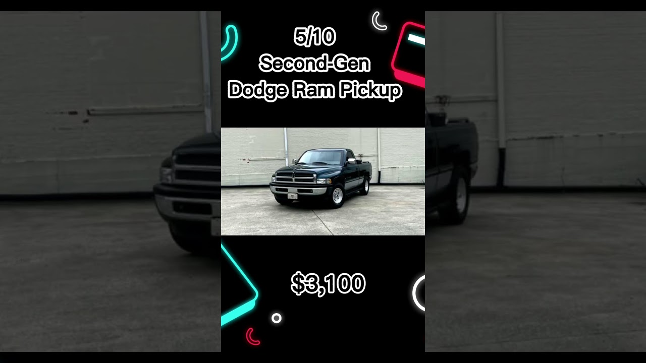 10 Cheapest Pickup Trucks On The Used Market💯