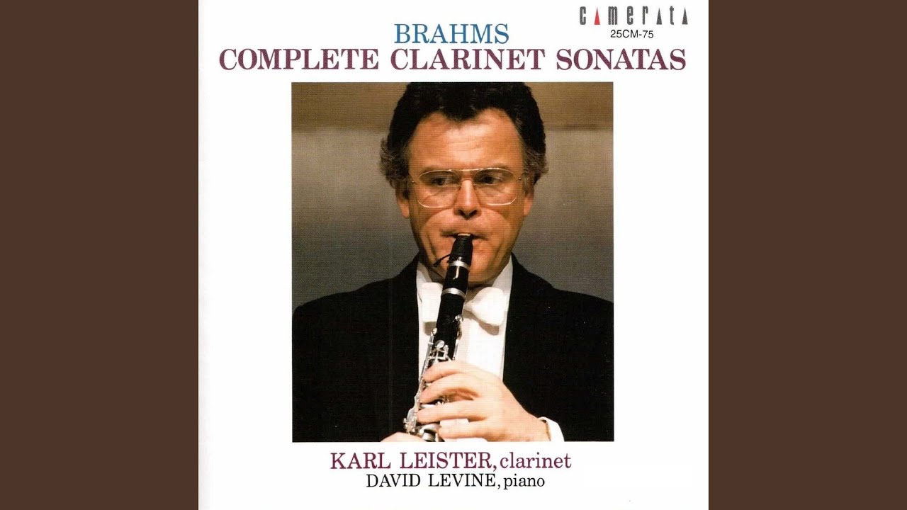 Clarinet Sonata in F Minor, Op. 120 No. 1: III. Allegretto grazioso