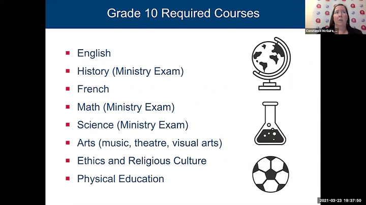 Course Options Evening 2021 - Grade 9 into 10
