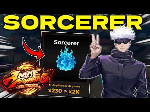 🚨NUEVA CLASE SORCERER EN ANIME FIGHTING SIMULATOR ROBLOX