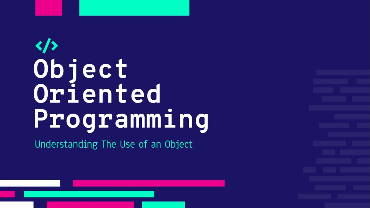 Object Oriented Programming - Part 1 Introduction - YouTube