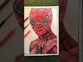 spider man 🕷️#drawing step by step #shorts #ayan_art_0