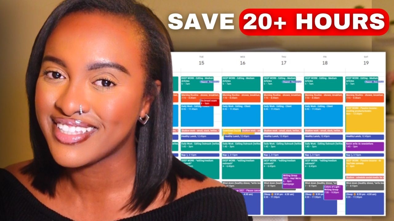 5 ONE-MINUTE Habits That Save 20+ Hours a Week - Time Management For Busy People