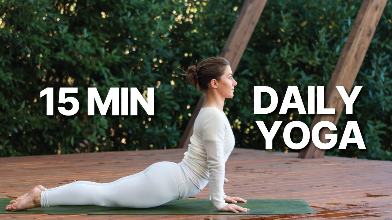 15 Min Daily Yoga Flow | Everyday Full Body Yoga For All Levels
