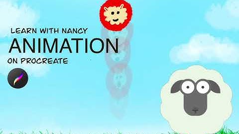 Learn Animation on PROCREATE #animationassist #nancyartwork #procreatebeginner