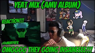 Yeat Mix (AMV ALBUM) - AMV Reaction!!!