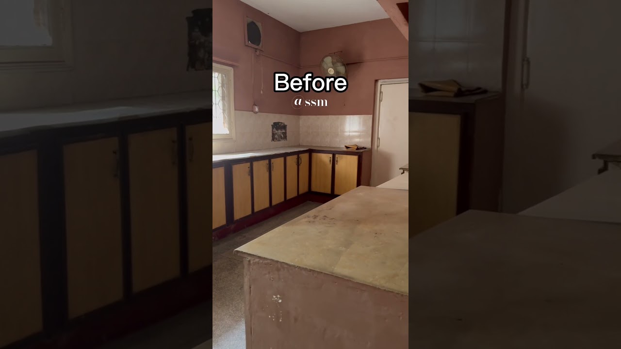 Before/After kitchen makeover | home transformation | home decor