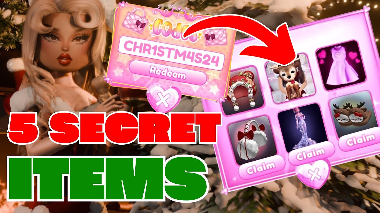 5 SECRET ITEMS YOU NEED TO KNOW ABOUT NOW! | DRESS TO IMPRESS - YouTube