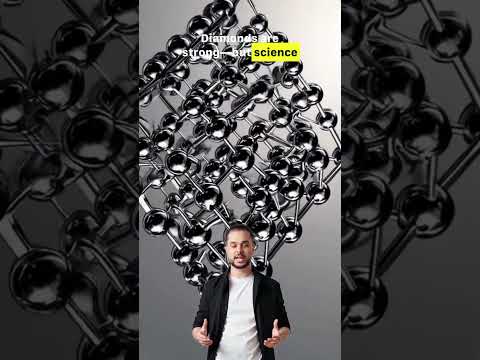 Diamonds Are Not the Hardest Material! đ#DiamondMyth #Graphene #ScienceRevealedÂ