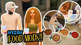 NEW FOOD MODS You NEED in InZOI! 🧋🍕 Boba Tea, Breakfast Boxes & MORE screenshot 4