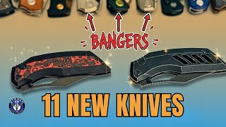 11 New Knives Just Dropped | First Impressions