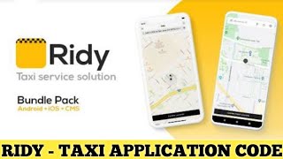 How to make app like OLA Ubber || Ridy - Taxi Application Android & iOS + Dashboard screenshot 5