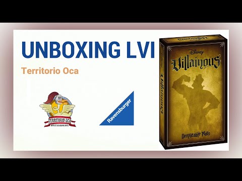 Unboxing de Disney Villainous Despicable Plots