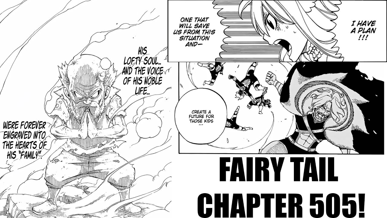 Fairy Tail Chapter 505 Live Reaction! Trump Card - HOW TO CRY?! ANOTHER