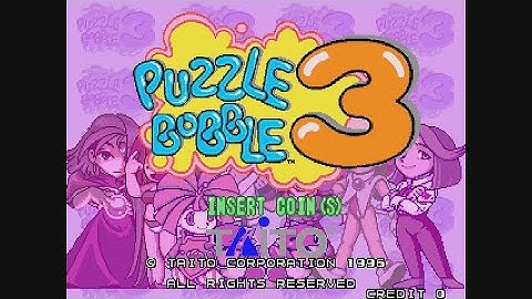 20 Mins Of...Puzzle Bobble 3 Intro (US/Arcade)