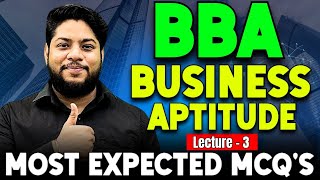 BBA Entrance exam preparation Business Aptitude Most Important Questions & Answers Lecture-3