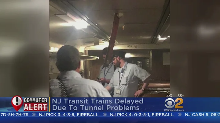 NJ TRANSIT Trains Delayed Due To Tunnel Problems