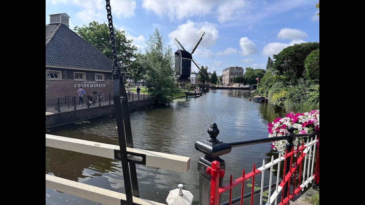 Tour of a 220 Year Old Working Holland Windmill in Action