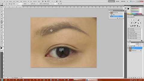 How to Fill in Hair & Eyebrows in Photoshop