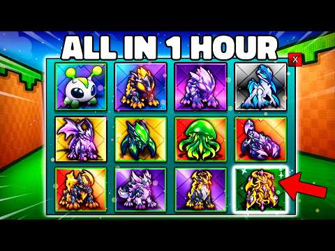 I Got EVERY PET in 1 Hour (Break and Steal an Egg)
