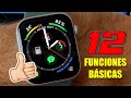 12 funciones BÁSICAS del Apple Watch que debes saber ⌚️ [Tutorial Apple Watch]