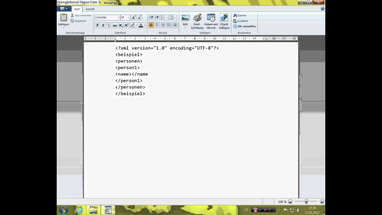 XML Tutorial Deutsch - YouTube