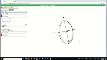Use CalcPlot3D to Compare Graphs of Space Curves