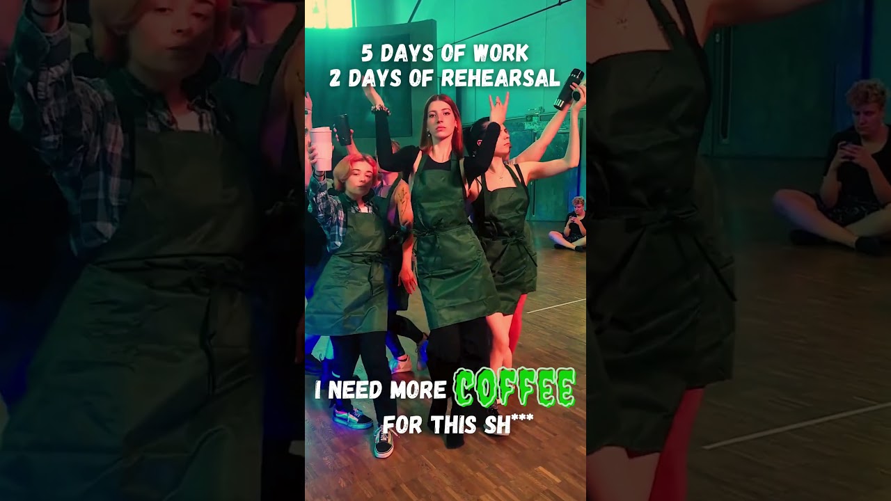 5 Tage arbeiten – 2 Tage proben