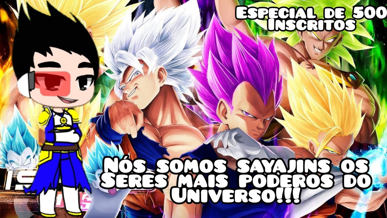 Sayajins(DBZ)- Reagindo a - Saiyajins Song - Lenda da Minha Raça (Dragon Ball) - Ishida - {gacha}