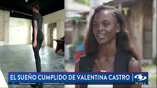 Valentina Castro pasó de las calles de Tumaco a las pasarelas de Louis Vuitton