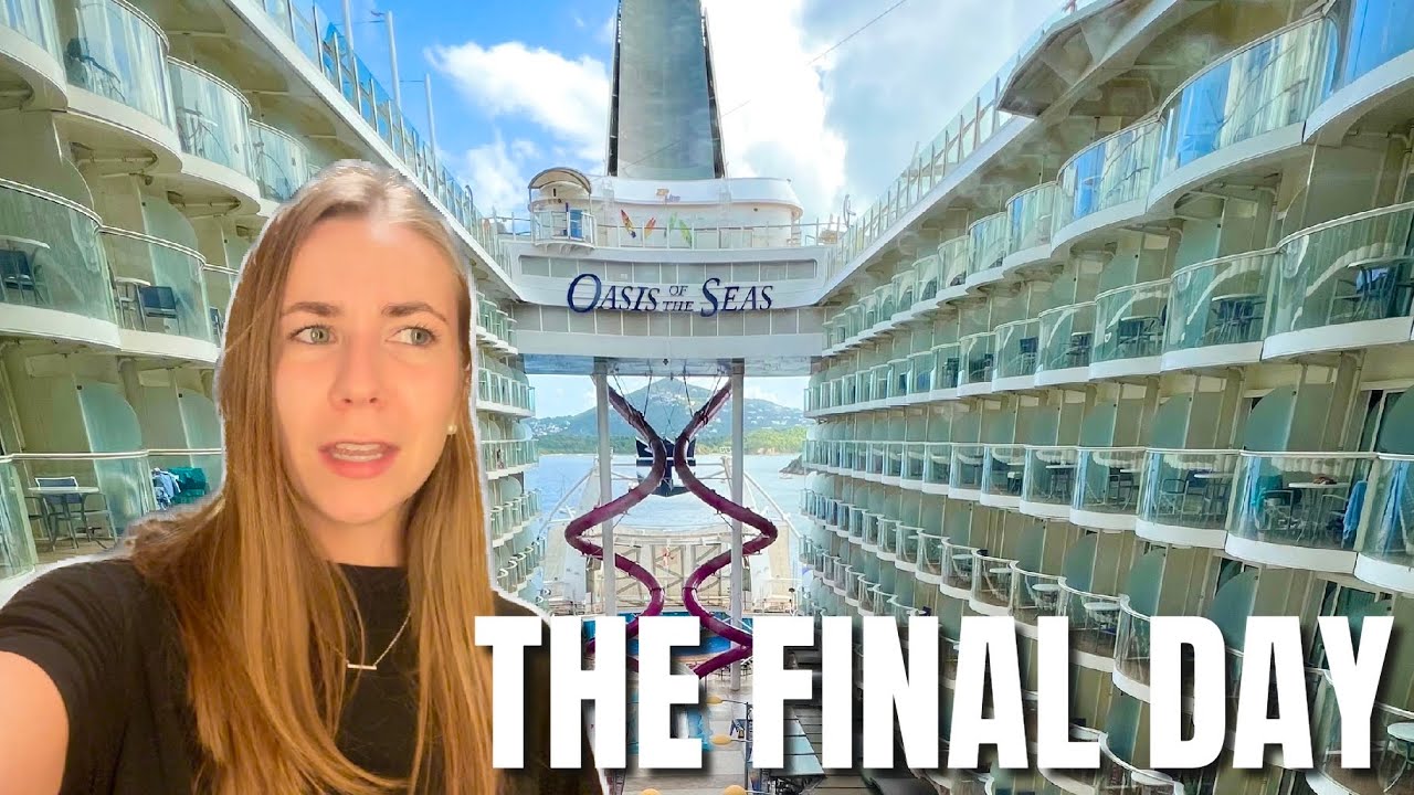 THIS IS SO SAD | The final sea day on Oasis of the Seas