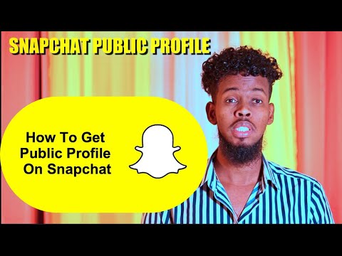 Update  Sidee Snapchatka Public Profile lugu Noqdaa ama subscribe (snapchat public profile)