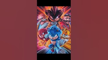 Draw Sonic,Shadow,Knukles,Tails,Dr.Robotnik(Sonic 3)⚡️ #sonicthehedgehog #sonic3 #shadow #knuckles